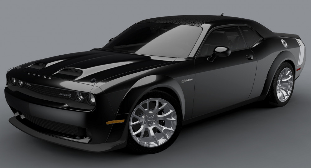 Dodge Challenger Black Ghost